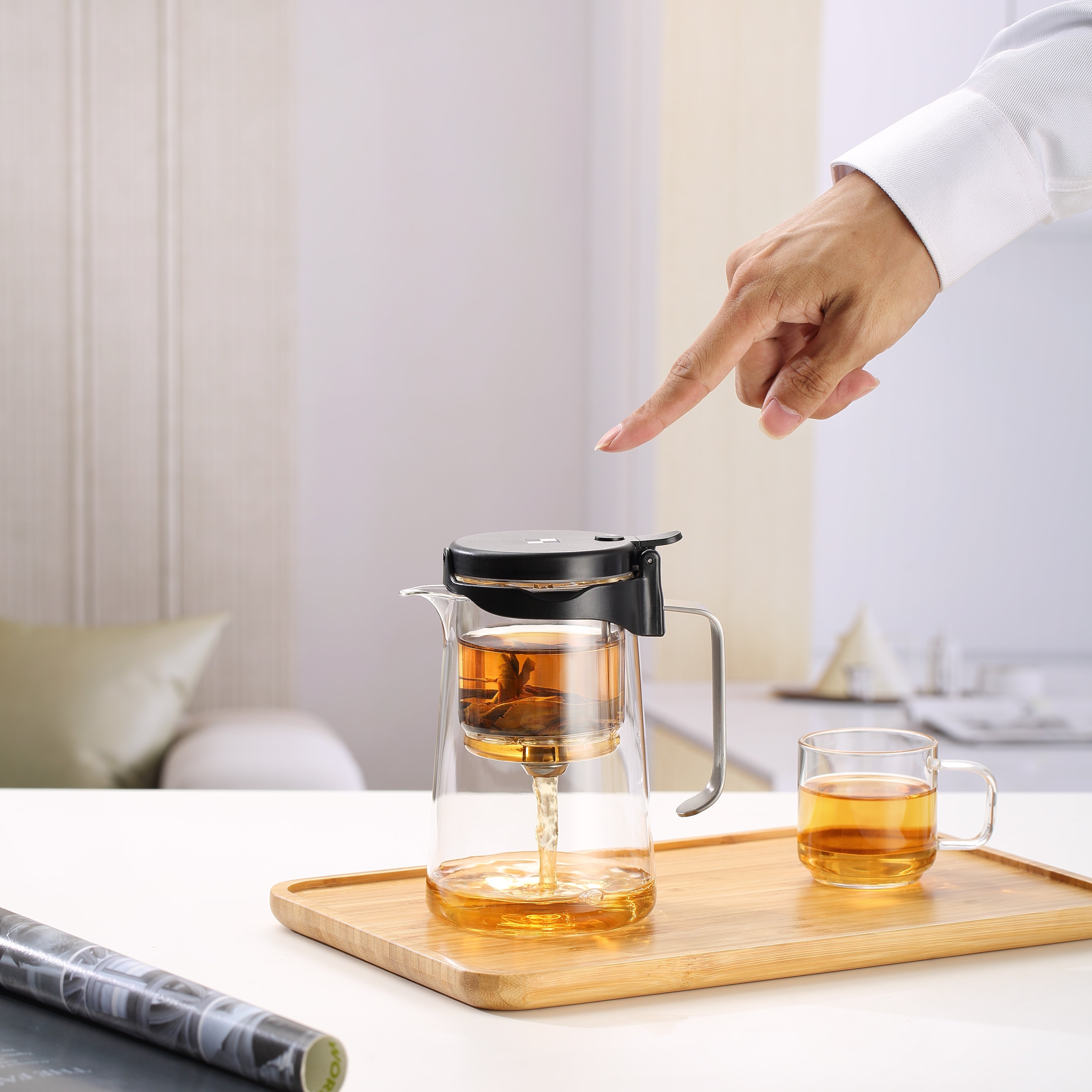 Tea maker Bullet Black (750 ml)