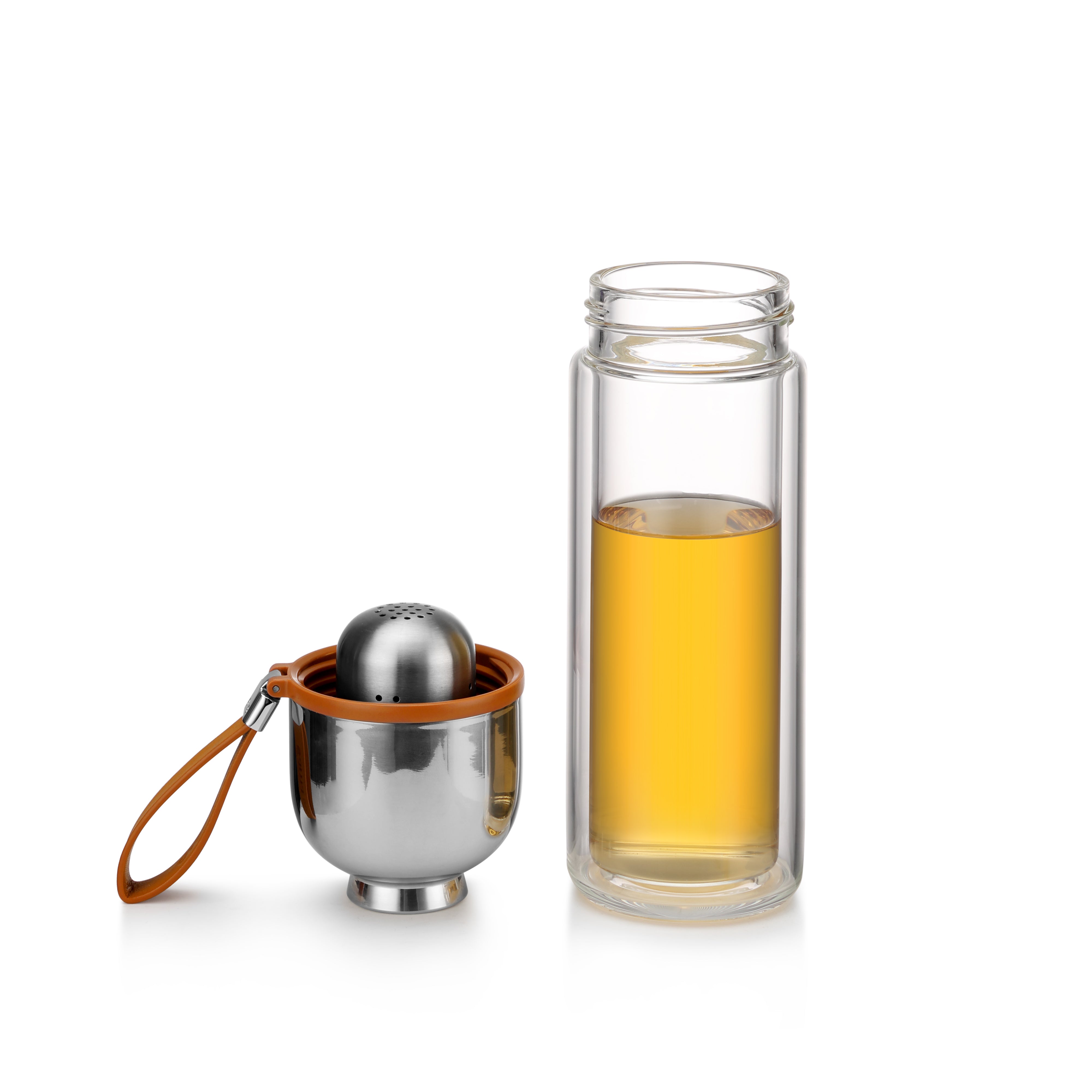 Nomad Transparent Tea Flask (300 ml)