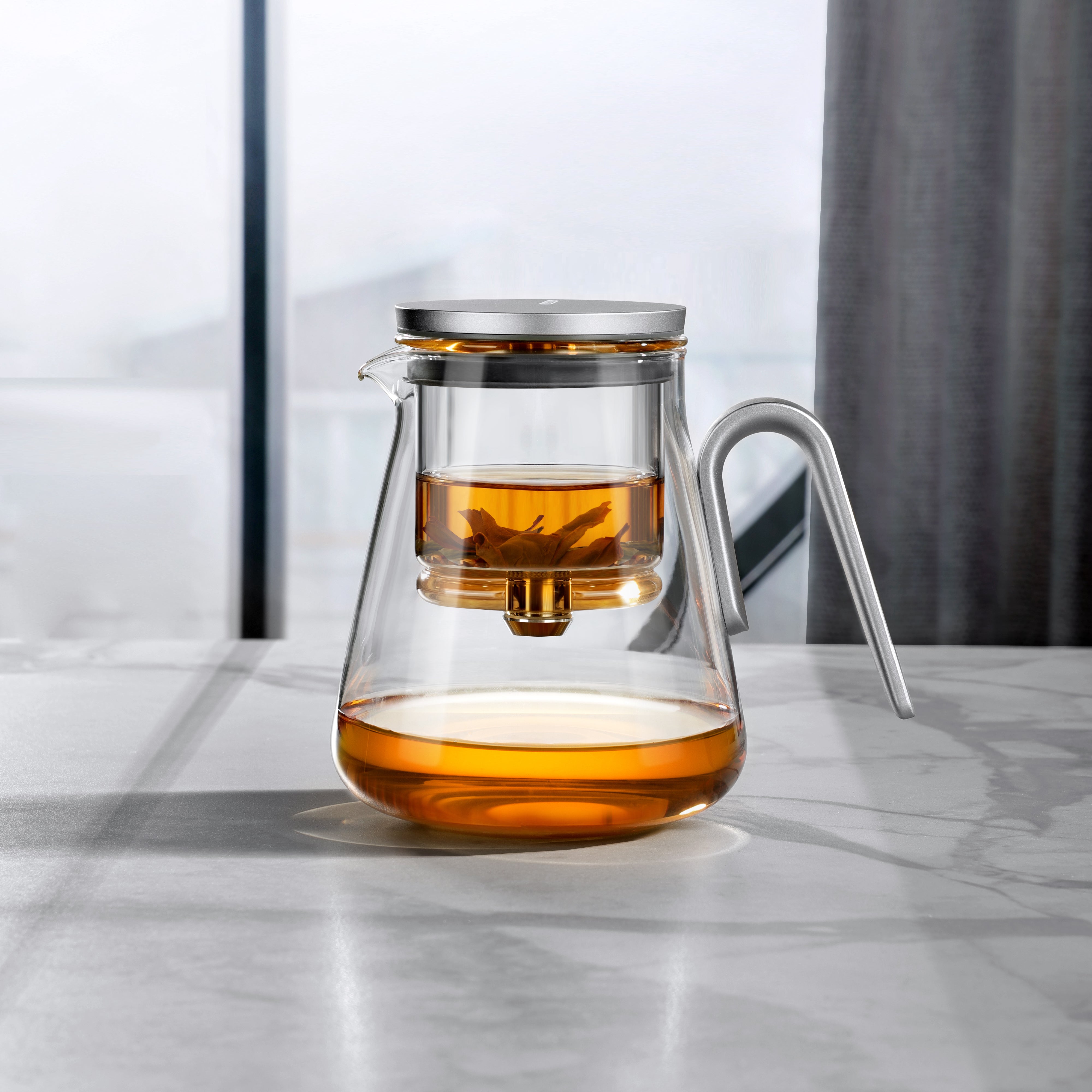 Trilliant Silver tea maker (800 ml)