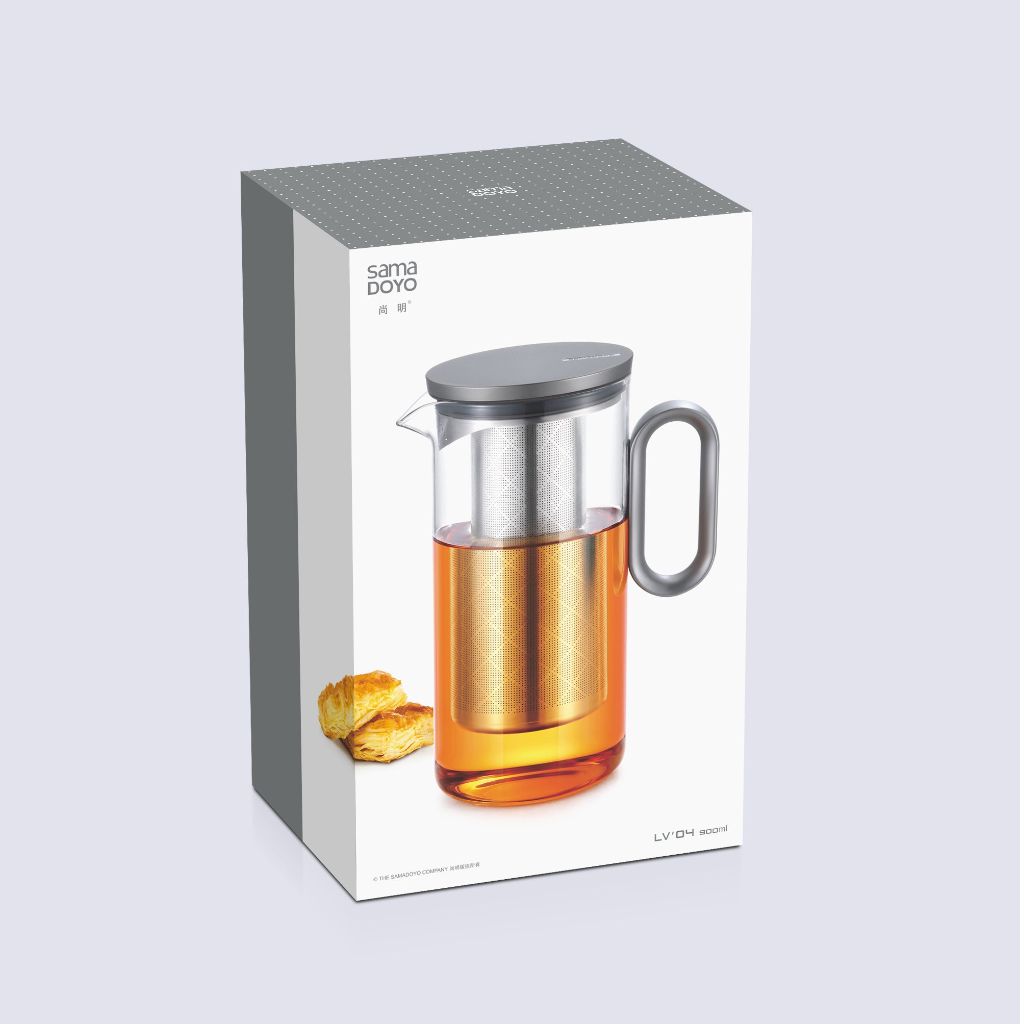 Octagon Silver Tea Maker Carafe (900 ml)