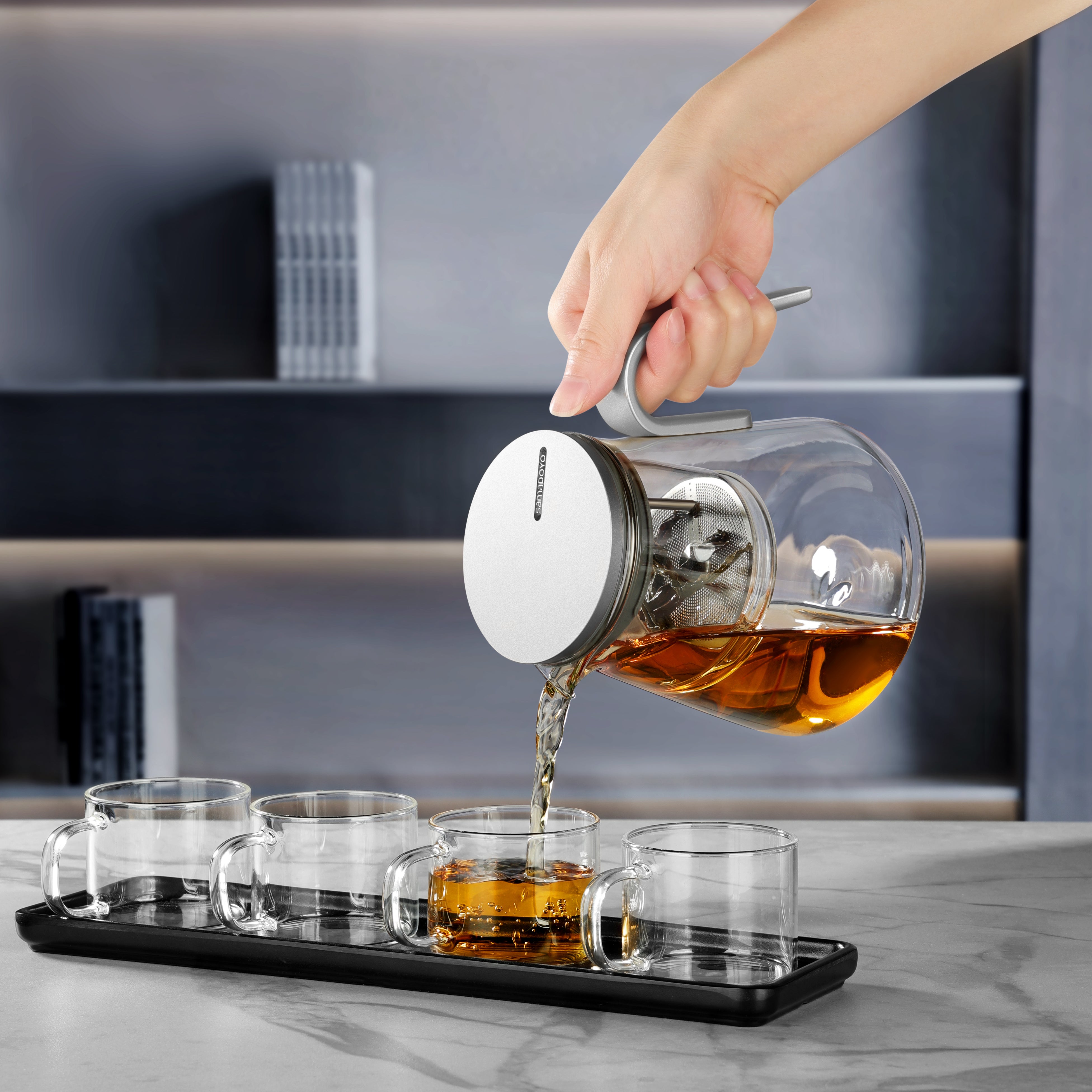 Trilliant Silver tea maker (800 ml)